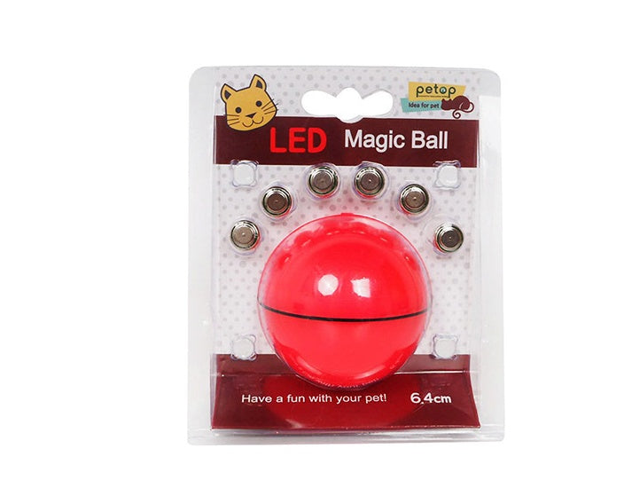 LED Laser Electronic Rolling Pet Funny Cat Toy Ball- Interactive&Fun!